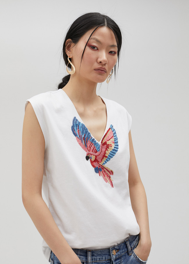 CAMISETA PÁJARO PEDRERÍA