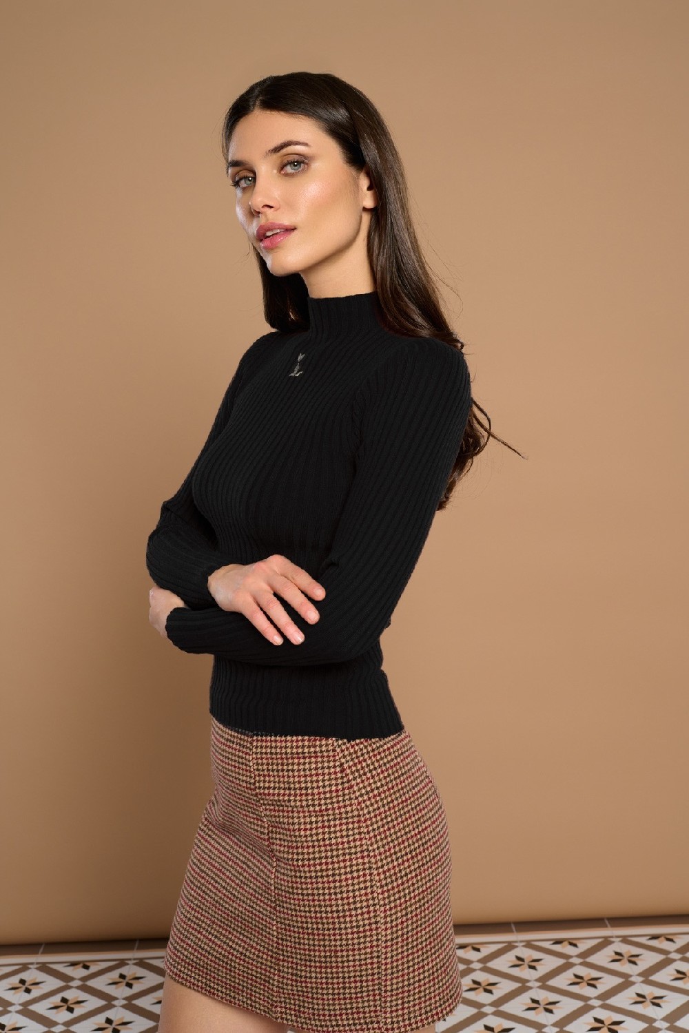 SUÉTER NEGRO SOFIA MINUETO
