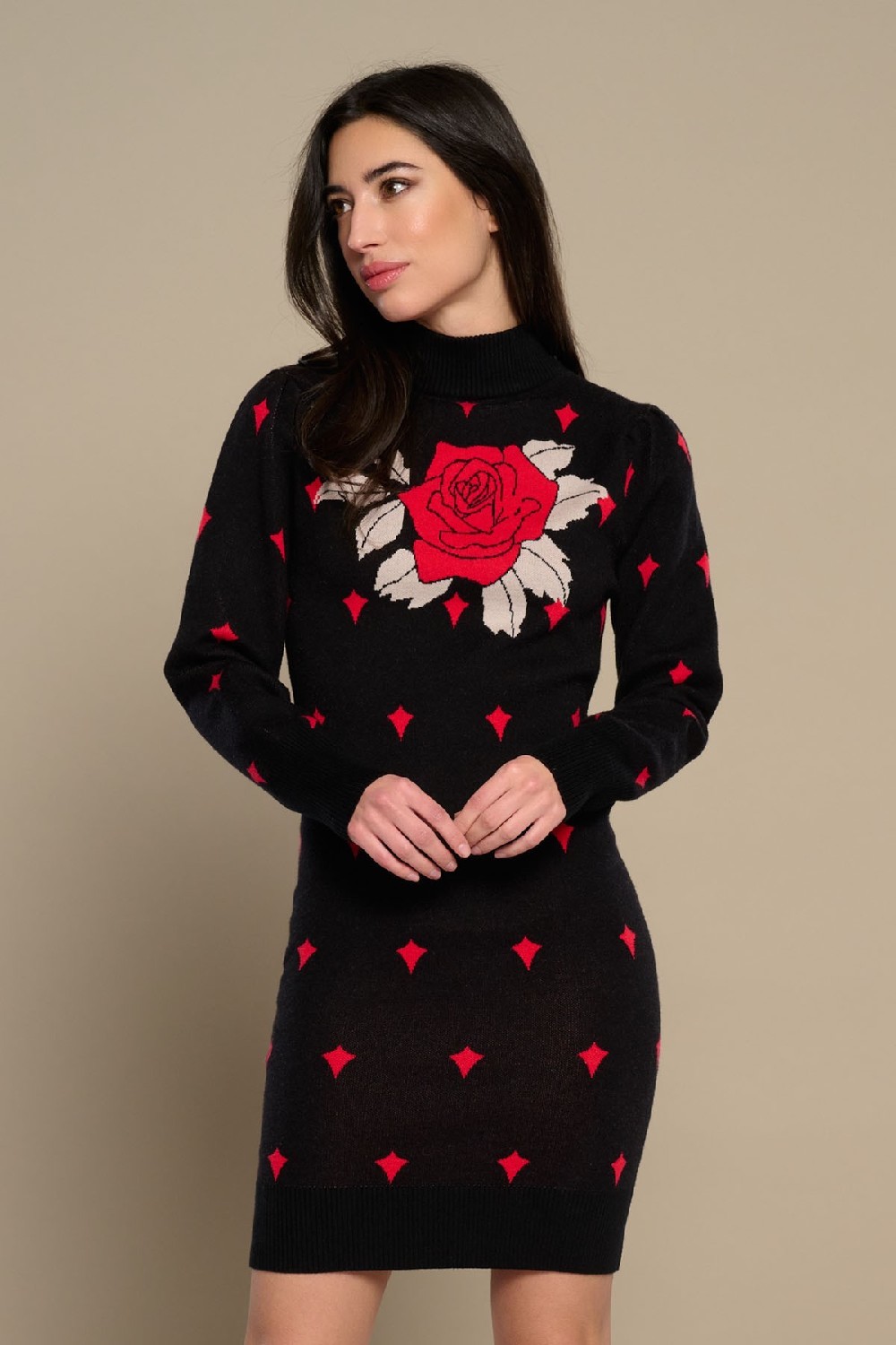 VESTIDO ROSO MINUETO