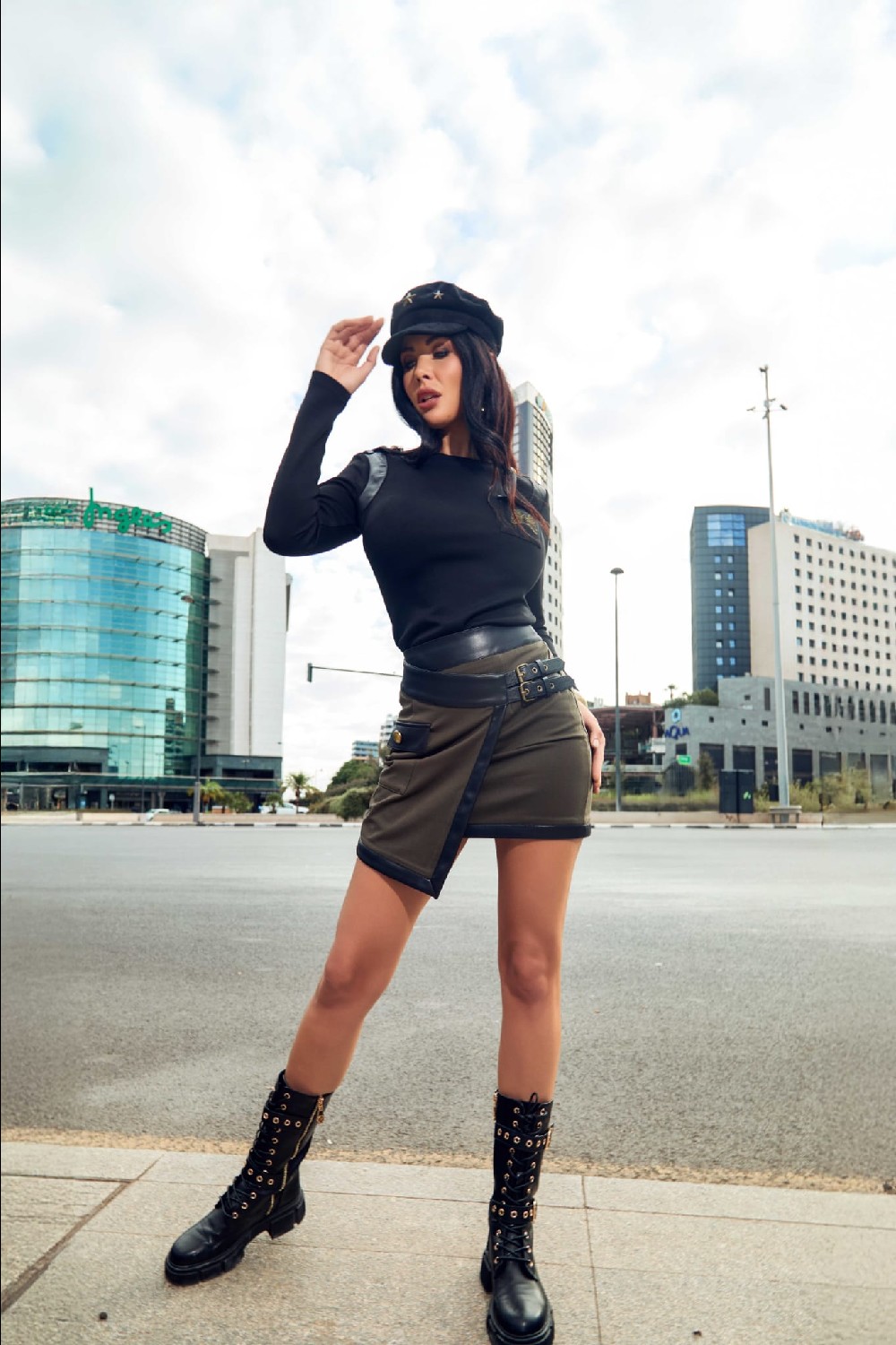 FALDA MANGO CAMALEÓNICA