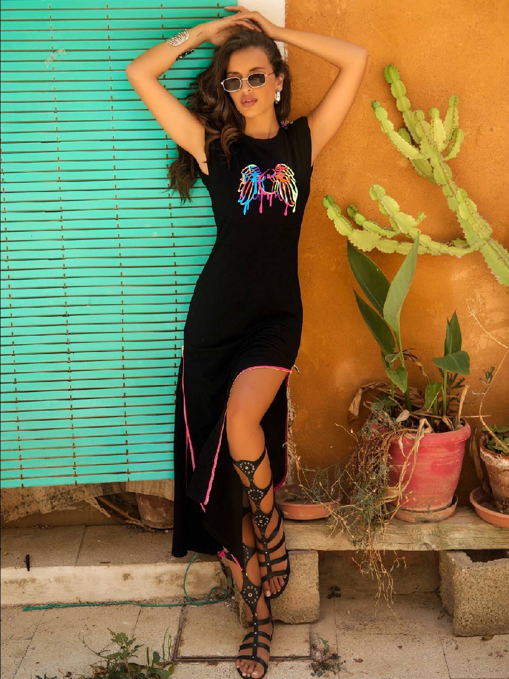 VESTIDO ZAMPULLÍN CAMALEÓNICA