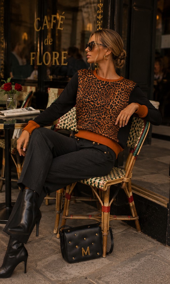SUETER ANIMAL PRINT CASADEMUNT